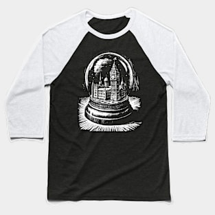 Big Ben London in a snow globe Baseball T-Shirt